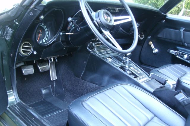 1969 fathom green Chevrolet Corvette Convertible