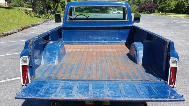 1969 Blue Chevrolet C-10 Standard Cab Pickup