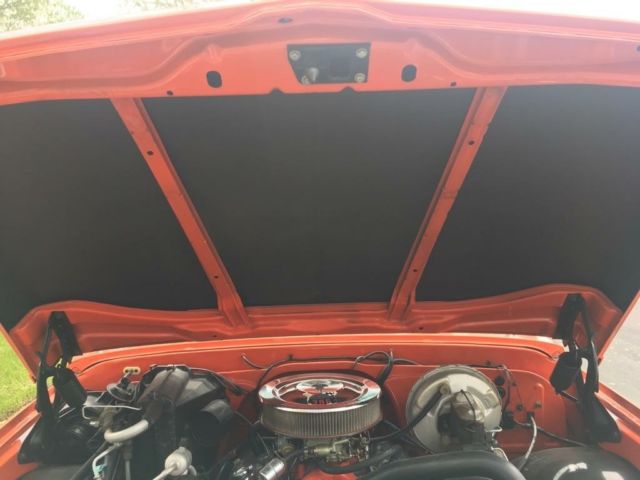 1969 Orange Chevrolet C-10 Standard Cab Pickup