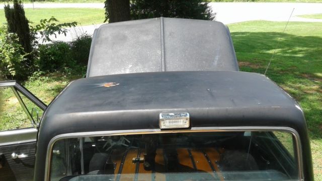 1969 Black Chevrolet C-10 Cab & Chassis