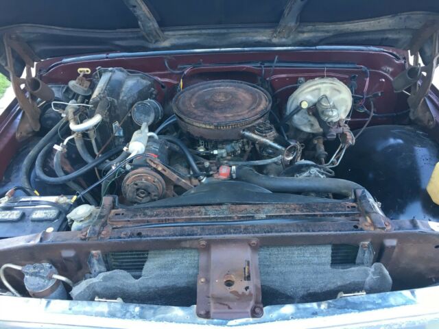 1969 Burgundy Chevrolet C-10 Standard Cab Pickup