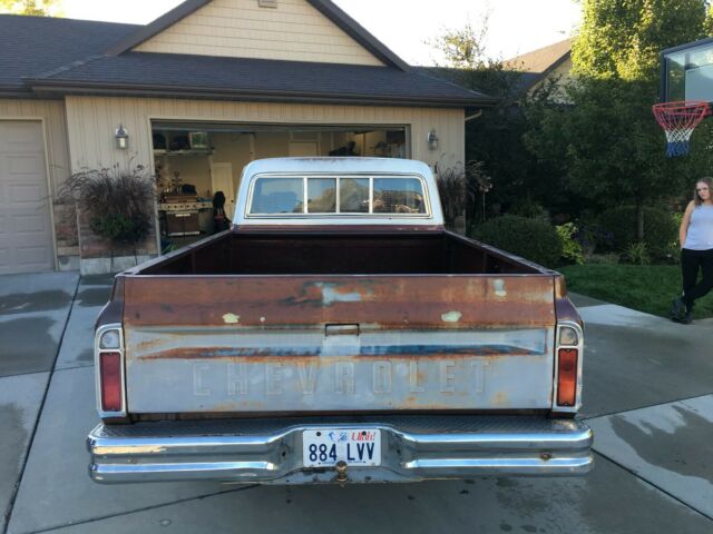 1969 Burgundy Chevrolet C-10 Standard Cab Pickup