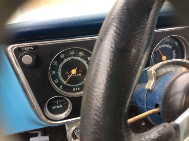 1969 Blue Chevrolet Other Pickups