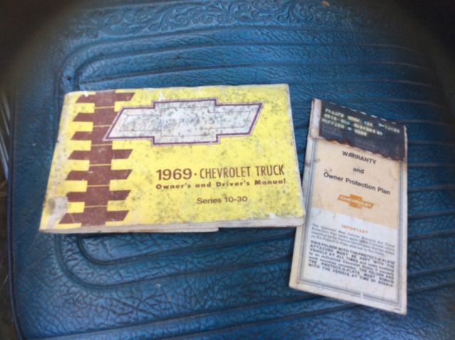 1969 Blue Chevrolet Other Pickups