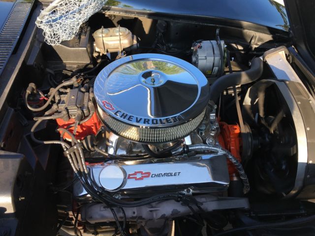 1969 Black Chevrolet Corvette Convertible