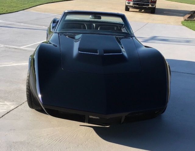 1969 Black Chevrolet Corvette Convertible