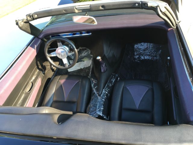 1969 Black Chevrolet Corvette Convertible