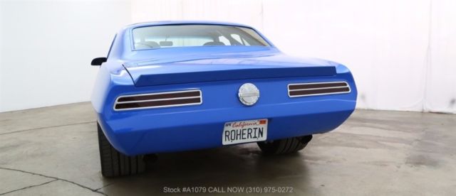 1969 Blue Chevrolet Camaro