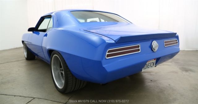 1969 Blue Chevrolet Camaro