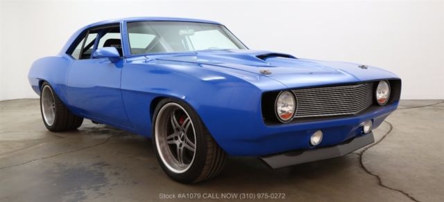 1969 Blue Chevrolet Camaro