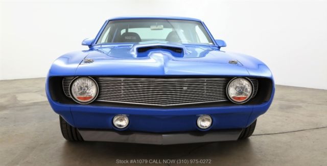 1969 Blue Chevrolet Camaro
