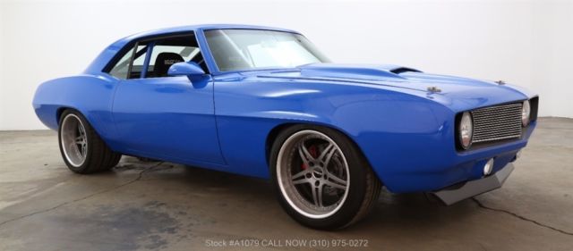 1969 Blue Chevrolet Camaro