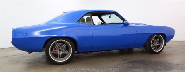 1969 Blue Chevrolet Camaro