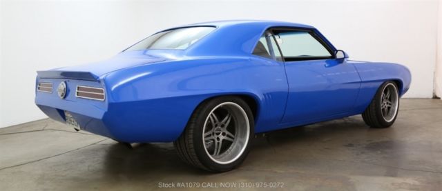 1969 Blue Chevrolet Camaro