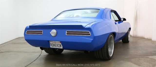 1969 Blue Chevrolet Camaro