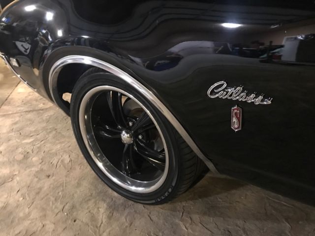 1969 Black Oldsmobile Cutlass Convertible