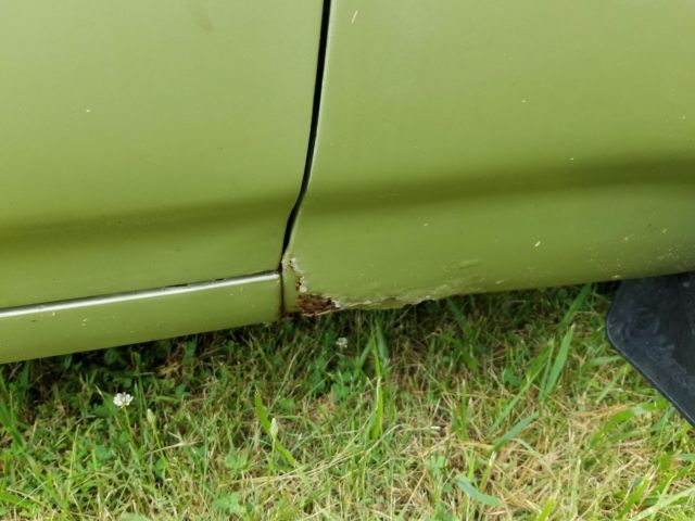 1969 Green Oldsmobile Cutlass Convertible