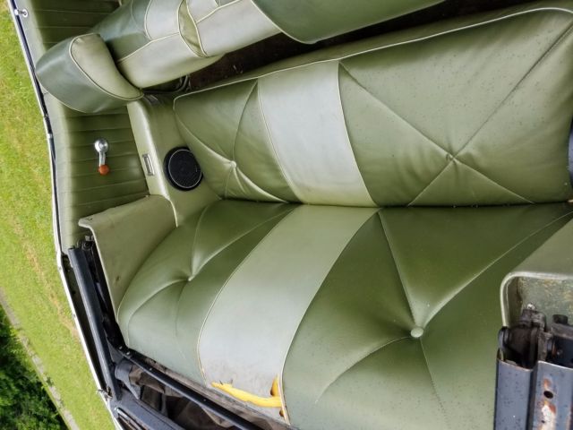 1969 Green Oldsmobile Cutlass Convertible