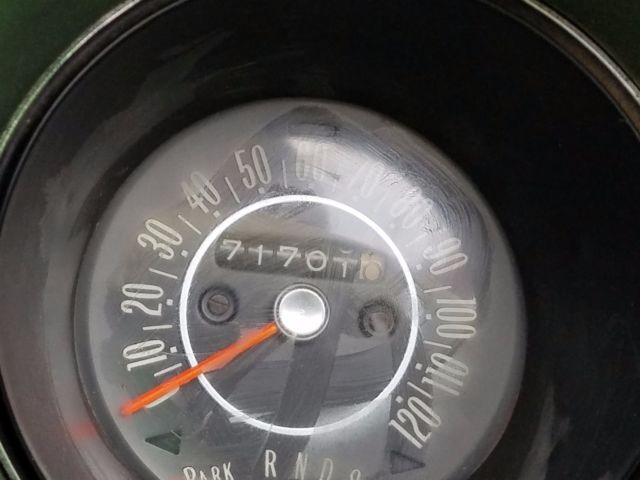 1969 Green Oldsmobile Cutlass Convertible