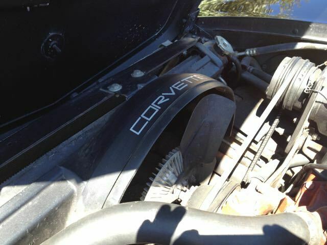 1969 Black Chevrolet Corvette Coupe / Removable top