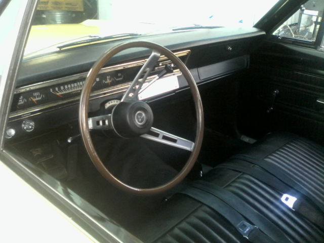 1969 Sunfire Yellow Dodge Dart