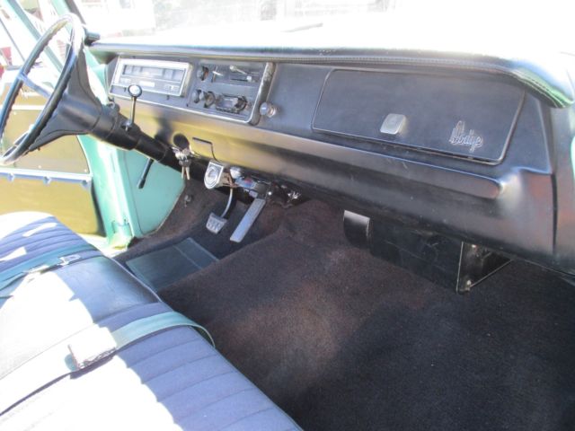 1969 Green Dodge Other Pickups Extended Cab Pickup