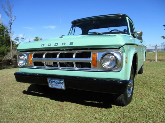 1969 Green Dodge Other Pickups Extended Cab Pickup