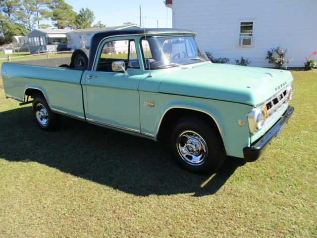 1969 Green Dodge Other Pickups Extended Cab Pickup