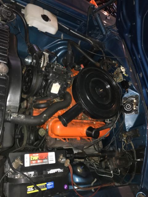 1969 Blue Dodge Coronet Convertible