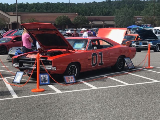 1969 Orange Dodge Charger
