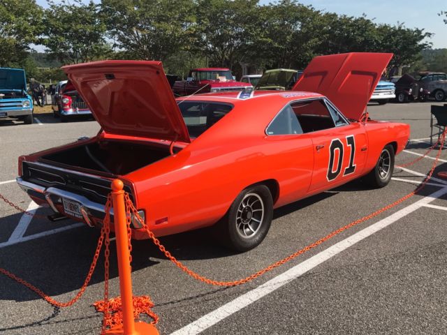 1969 Orange Dodge Charger