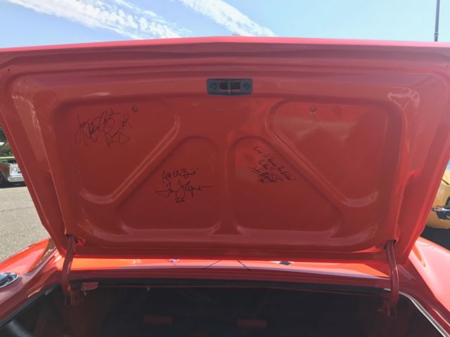 1969 Orange Dodge Charger