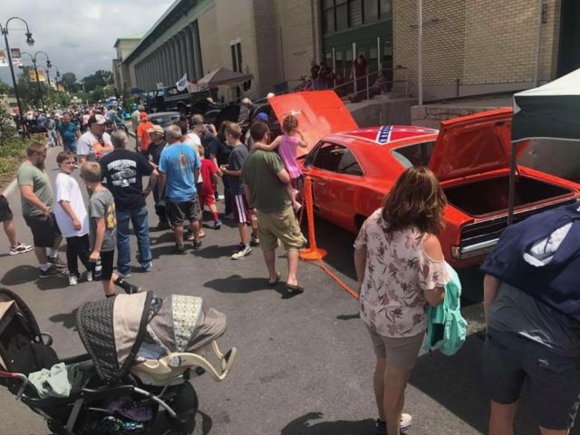 1969 Orange Dodge Charger
