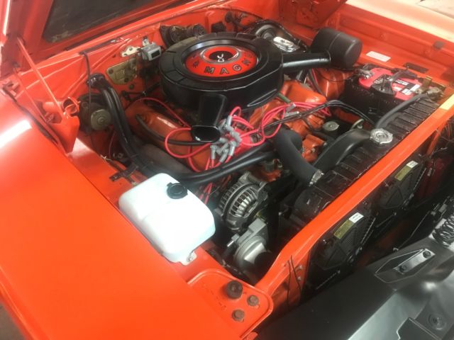 1969 Orange Dodge Charger