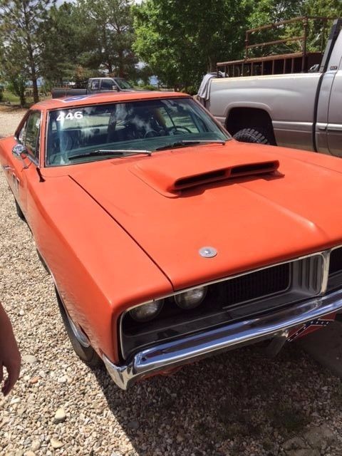1969 Orange Dodge Charger