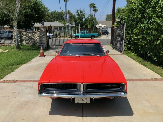 1969 Orange Dodge Charger Coupe