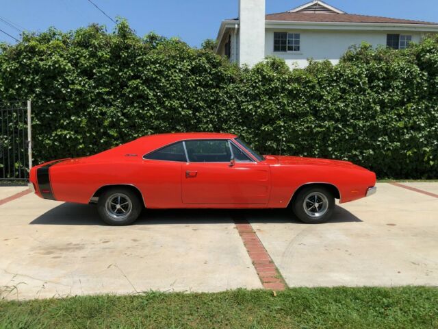 1969 Orange Dodge Charger Coupe