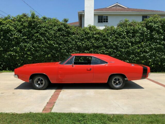 1969 Orange Dodge Charger Coupe