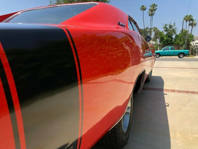 1969 Orange Dodge Charger Coupe