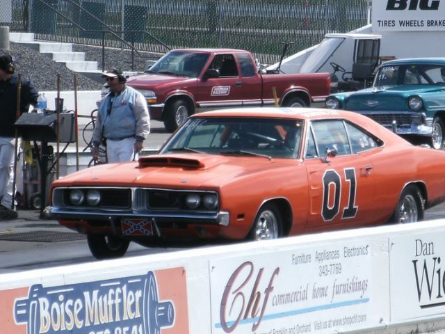 1969 Orange Dodge Charger