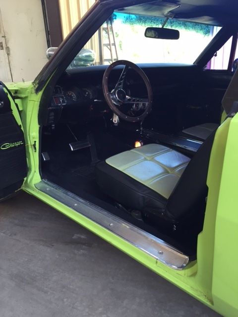 1969 Green Dodge Charger Hardtop