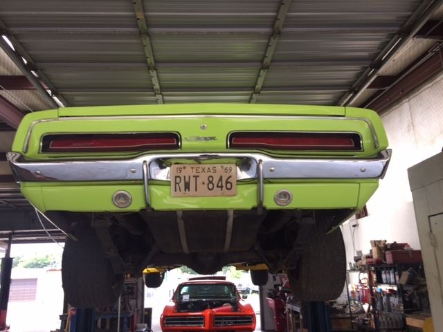 1969 Green Dodge Charger