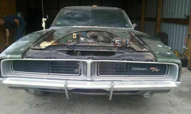 1969 Green Dodge Charger Coupe