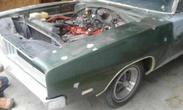 1969 Green Dodge Charger Coupe