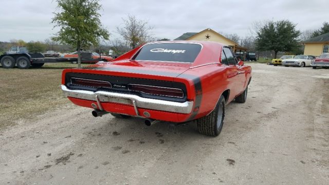 1969 Red Dodge Charger Coupe