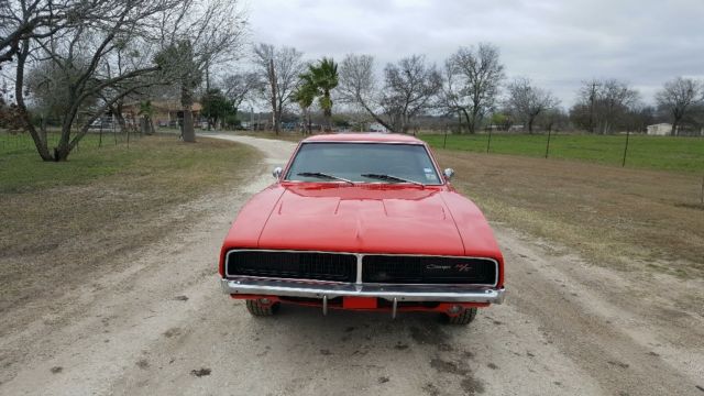 1969 Red Dodge Charger Coupe