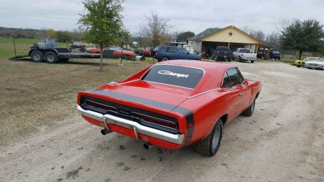 1969 Red Dodge Charger Coupe