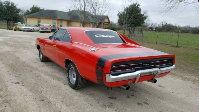 1969 Red Dodge Charger Coupe