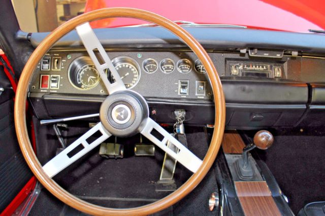 1969 Red Dodge Charger Hardtop