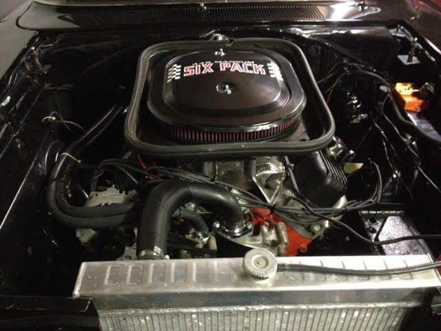 1969 Black Dodge Charger Hardtop